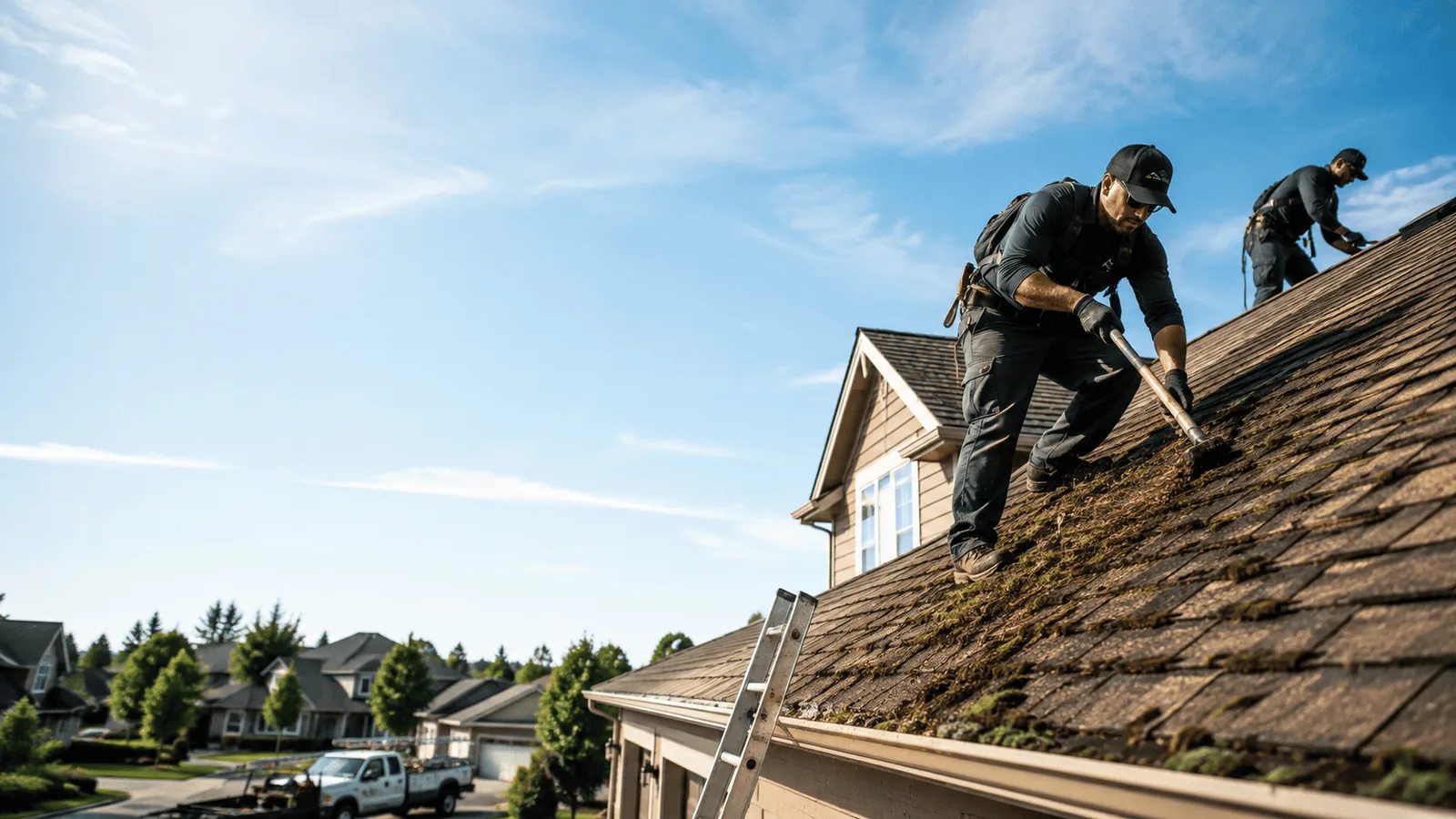 Roof Moss Removal in Essig, MN near me
